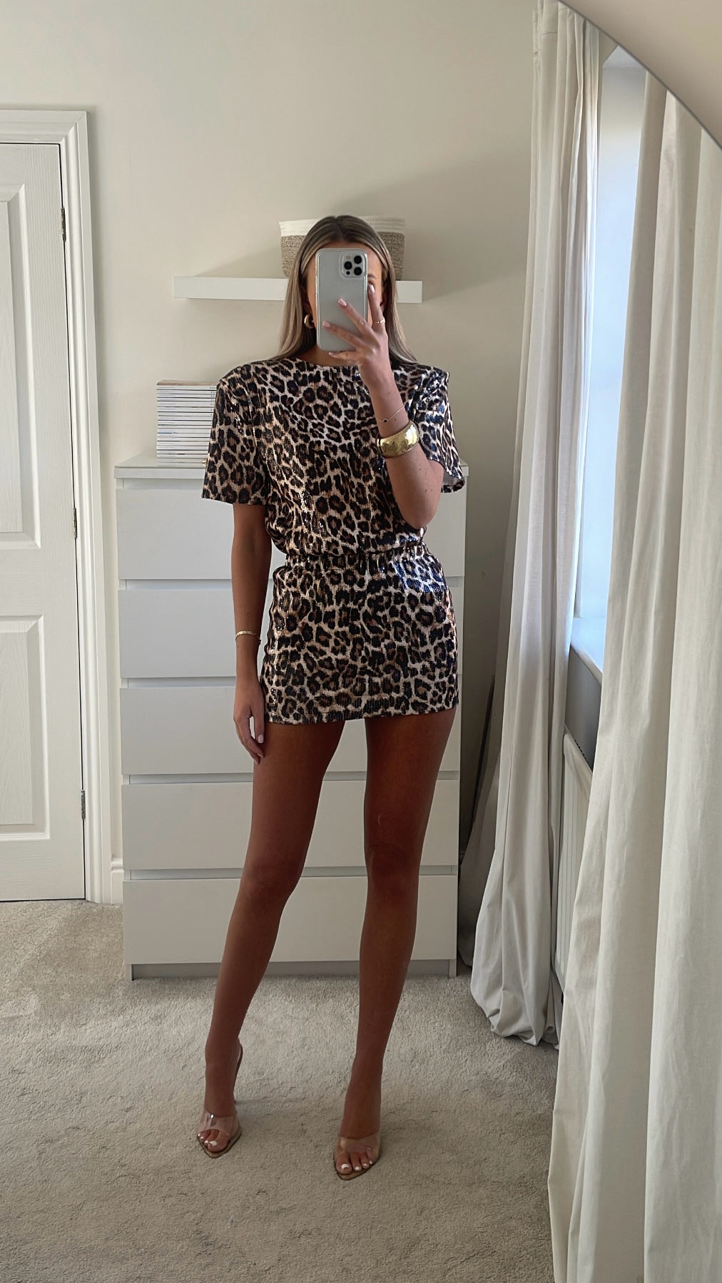 Conjunto Nola Skirt Leopard Chic