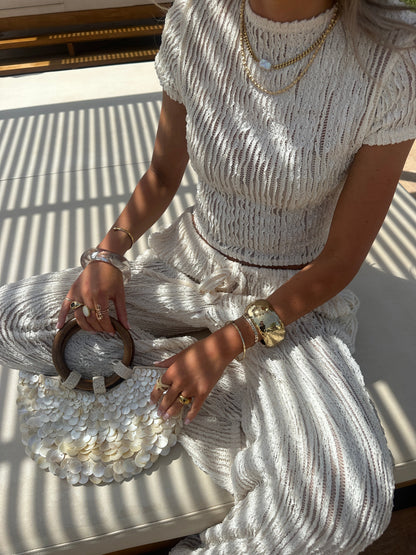 Pantalón Soleil en Marfil