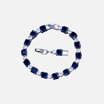 Pulsera Geométrica Cubic Silver