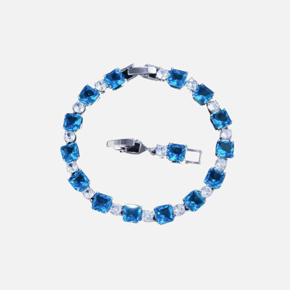 Pulsera Geométrica Cubic Silver