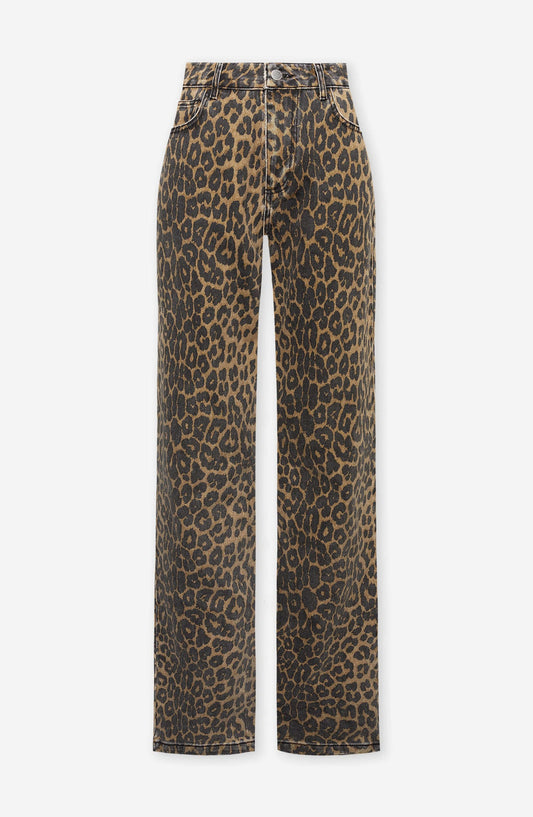 JEANS LEOPARD