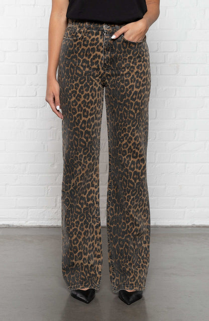 JEANS LEOPARD