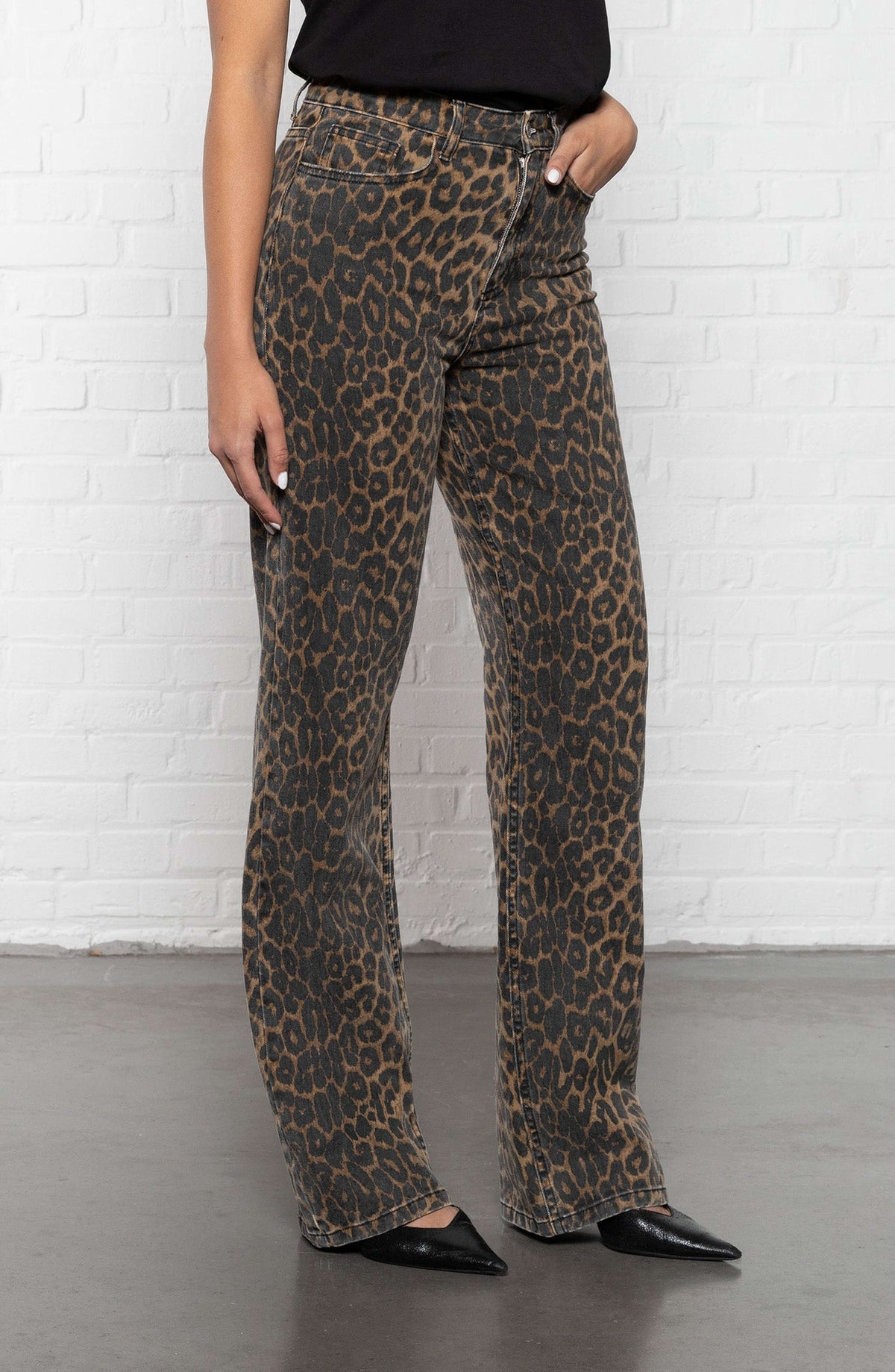 JEANS LEOPARD