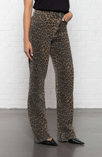 JEANS LEOPARD