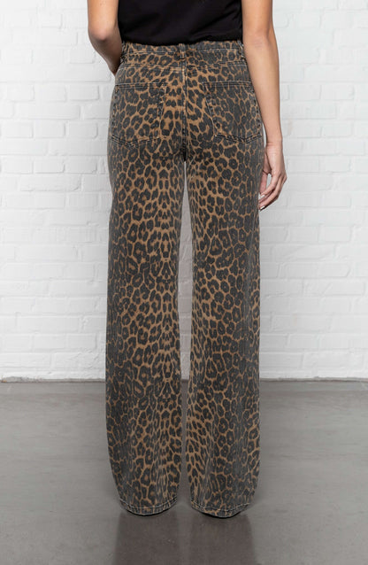 JEANS LEOPARD
