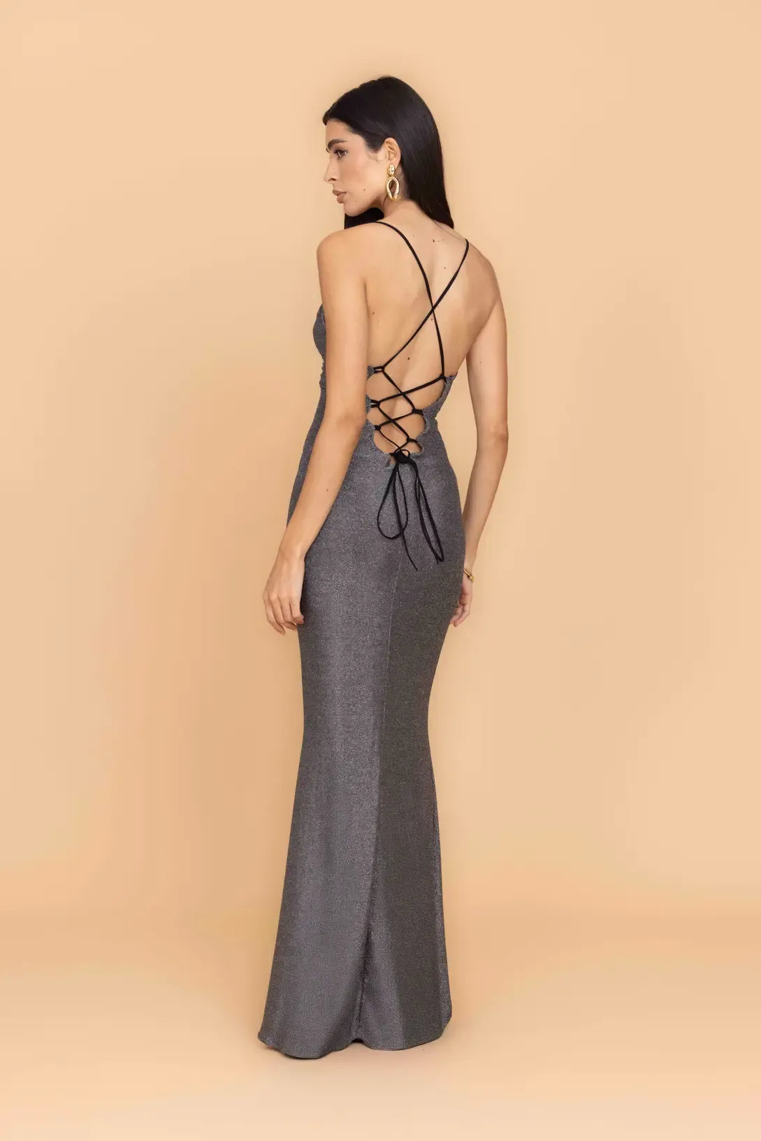 Vestido MAXI con Glitter