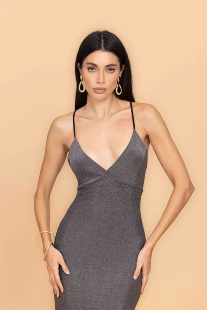 Vestido MAXI con Glitter