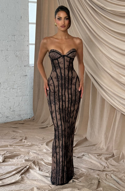 Vestido largo Sian
