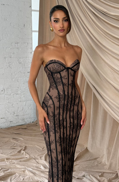 Vestido largo Sian