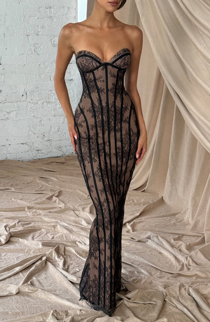 Vestido largo Sian