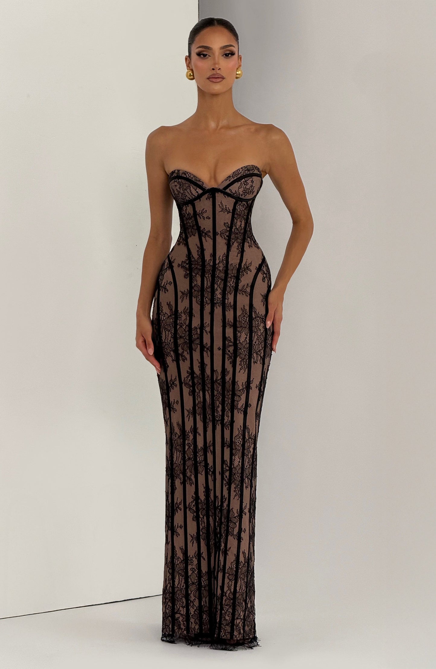 Vestido largo Sian
