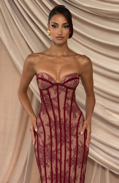 Vestido largo Sian