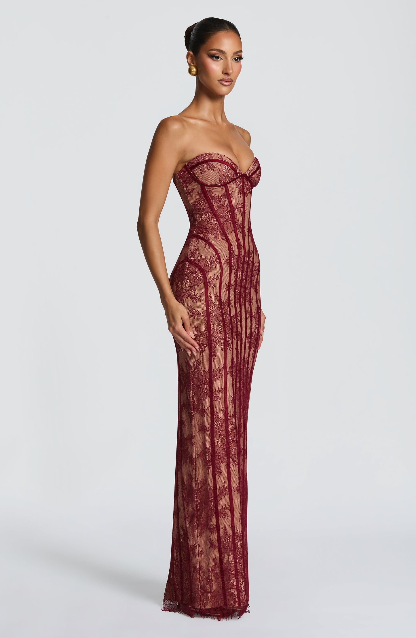 Vestido largo Sian