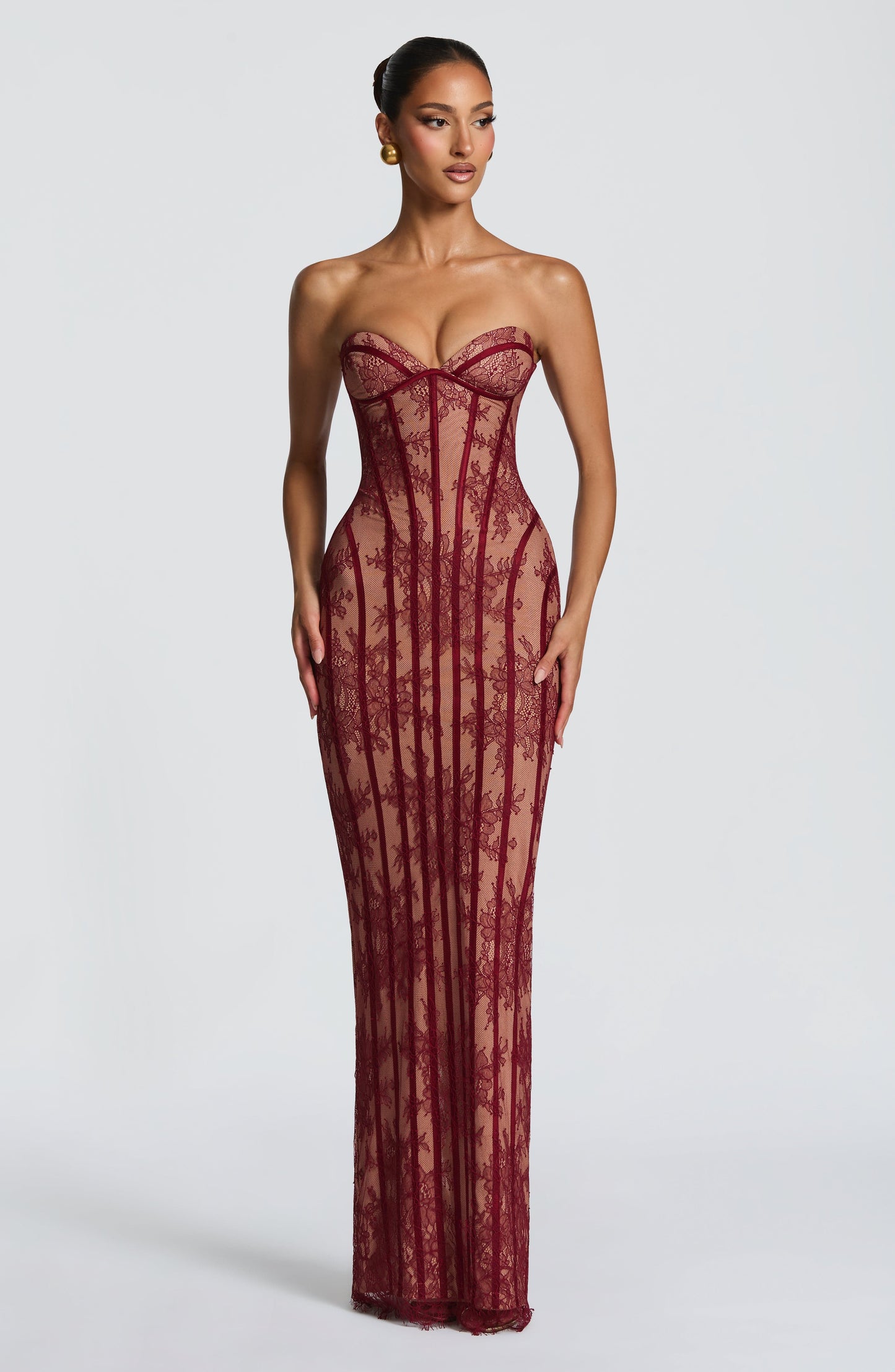 Vestido largo Sian