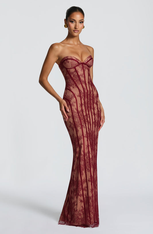 Vestido largo Sian