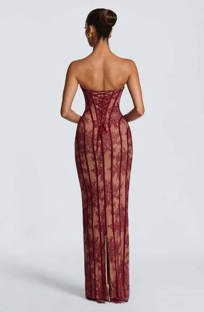 Vestido largo Sian