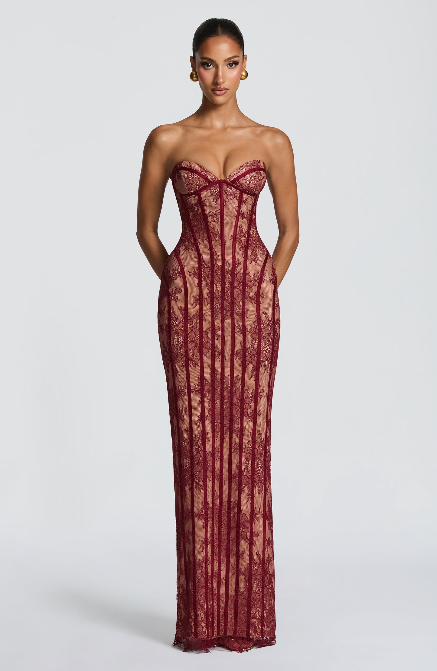 Vestido largo Sian