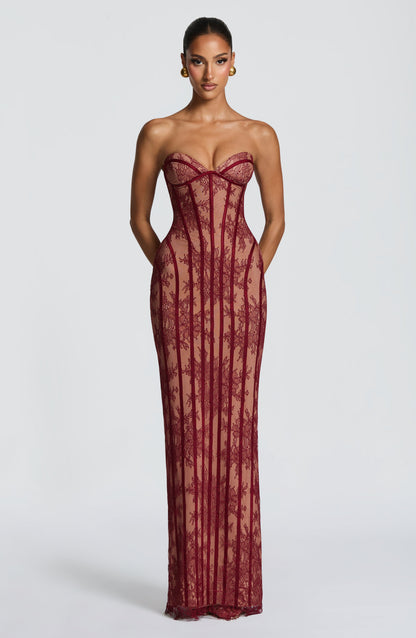 Vestido largo Sian