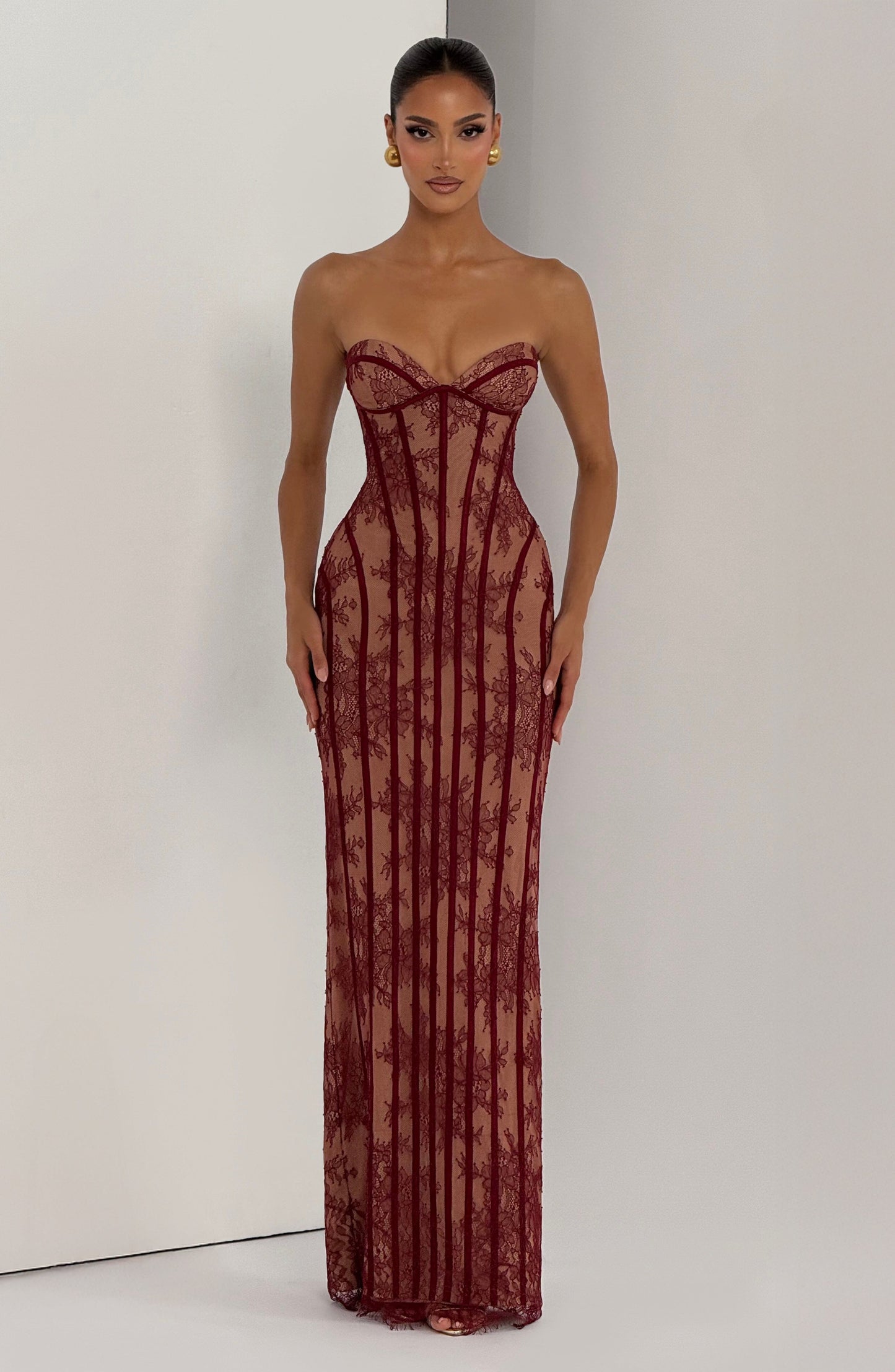 Vestido largo Sian