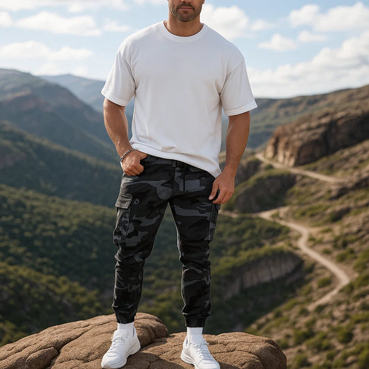 Pantalones de camuflaje de alta calidad para hombre