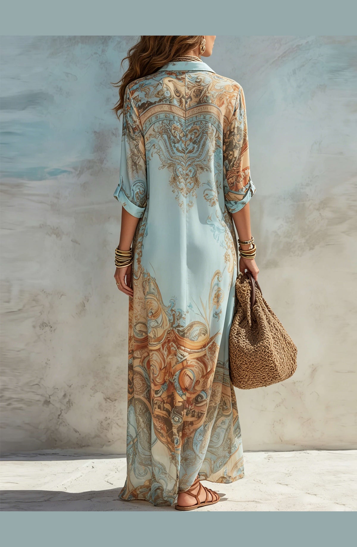 Serena | Vestido Mediterráneo