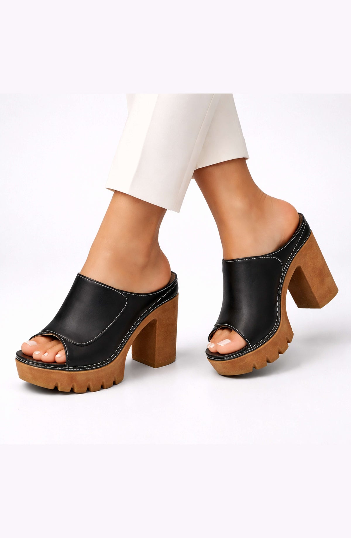 ALESSIA | ZAPATOS DE TACÓN CON PLATAFORMA